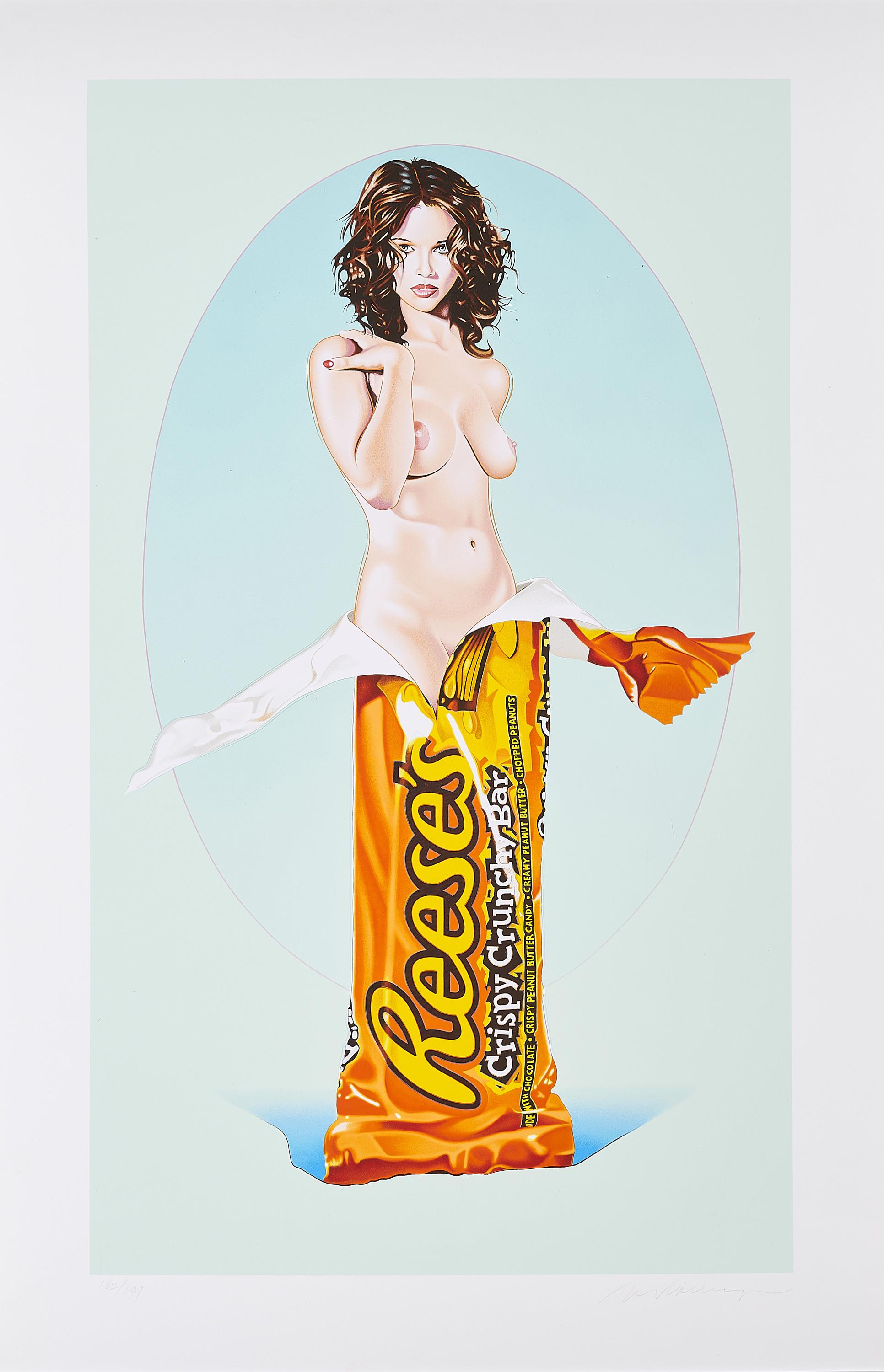 Mel Ramos - Reese\'s Rose.