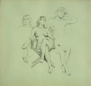 Mel Ramos - The Drawing Lesson #4