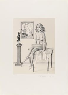 Mel Ramos - The voyeur