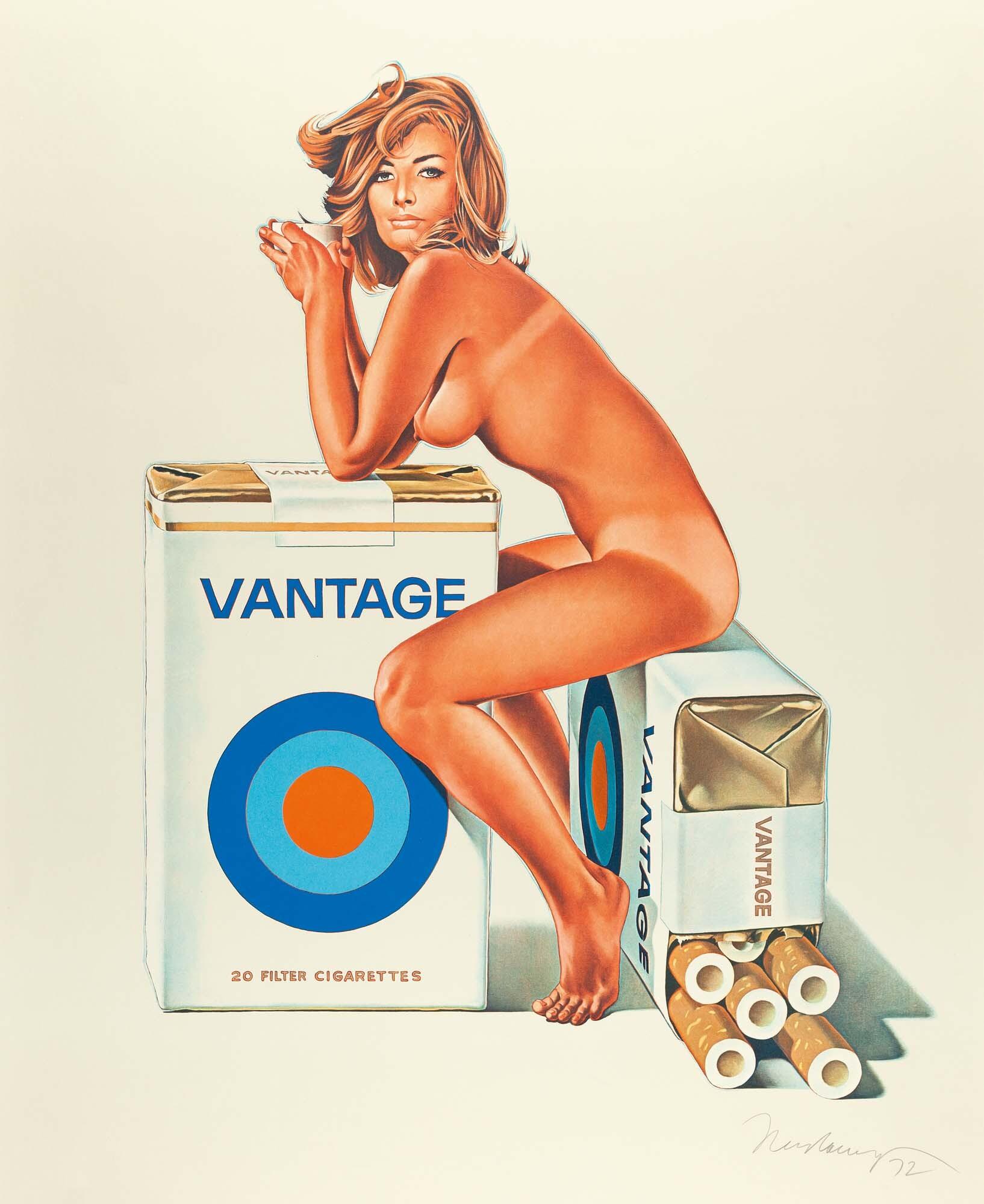 Mel Ramos - Tobacco Red.