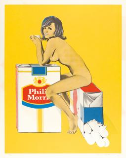 Mel Ramos - Tobacco Rhoda aus: 11 Pop Artists, volume II.