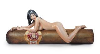 Mel Ramos - Untitled (Hav-A-Havana) 