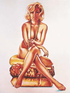 Mel Ramos - Virna Burger