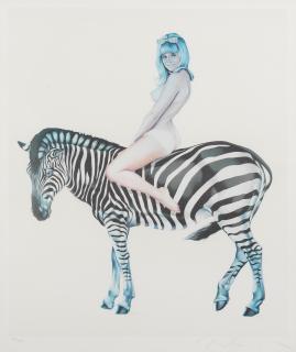 Mel Ramos - Zebra