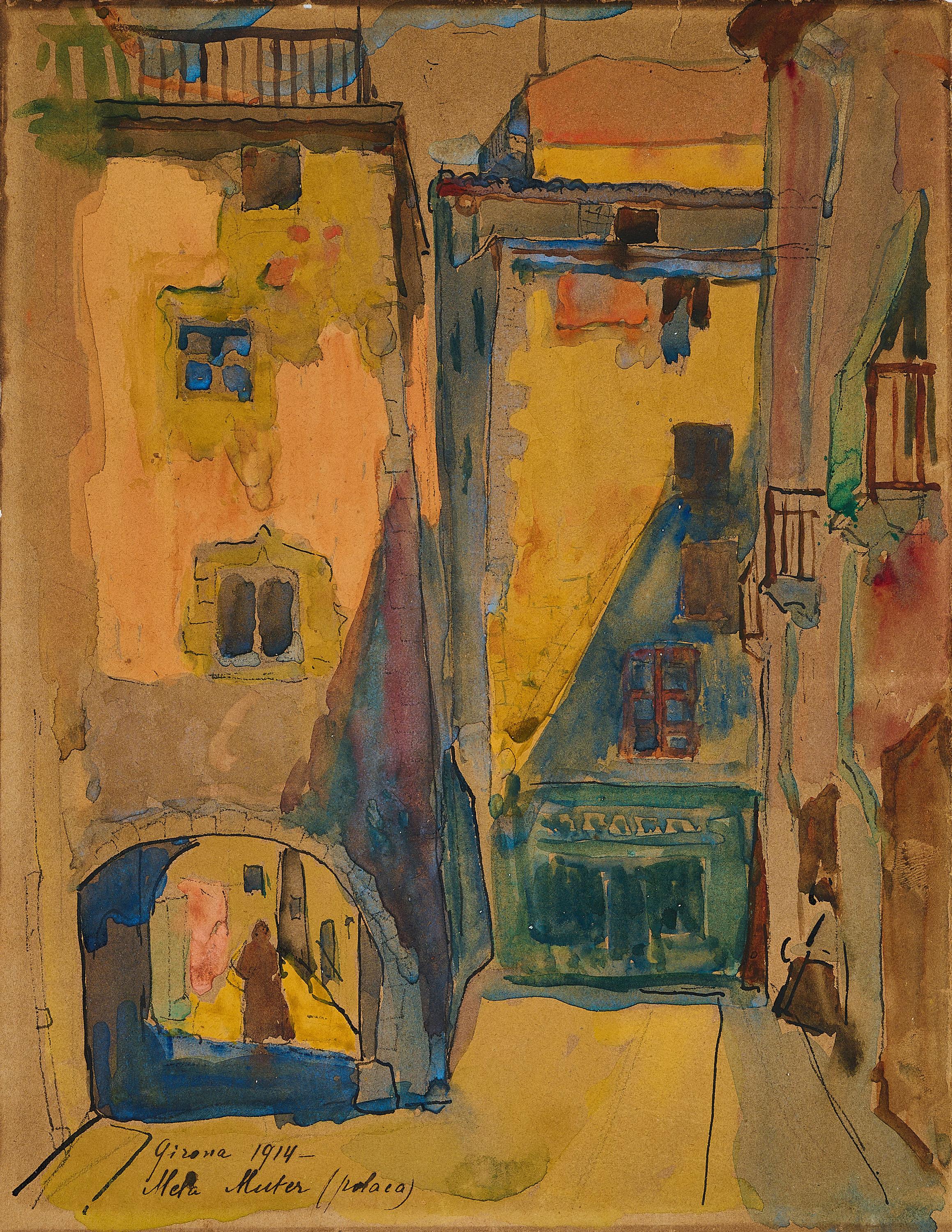 Mela Muter - Calle Cundaro, Girona.