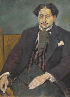 Mela Muter - Porträt eines Mannes (Herr Hamon)