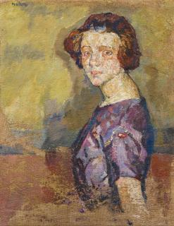 Mela Muter - Selbstportrait