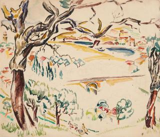 Mela Muter - Südliche Landschaft