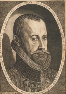 Melchior Lorck - Frederik II of Denmark
