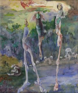 Melle - Figures in landscape