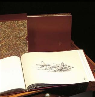 Melle - Two bound volumes consisting of 178 drawings