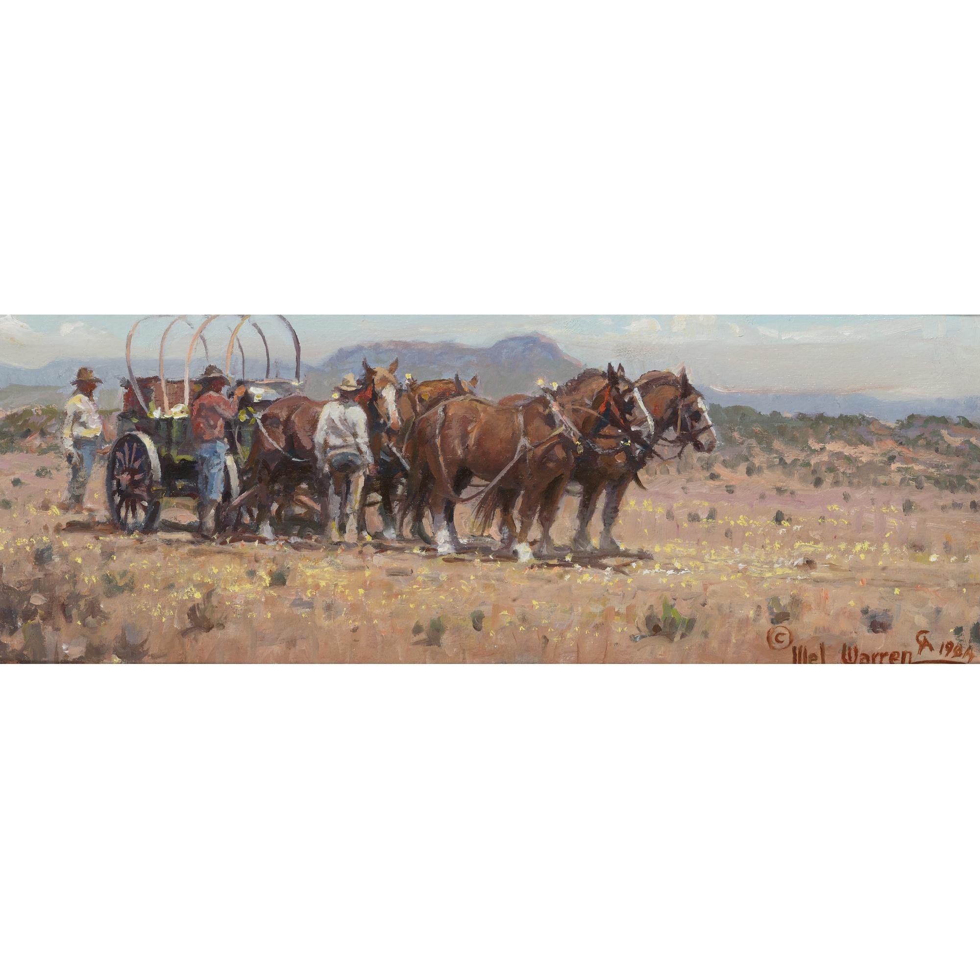 Melvin Charles Warren - Supply Wagon