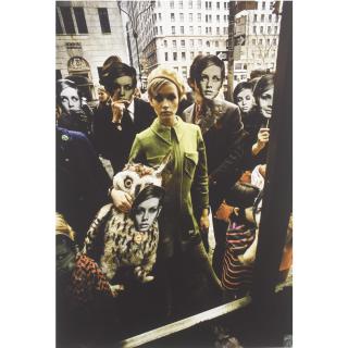 Melvin Sokolsky - Twiggy In New York, C. 1967