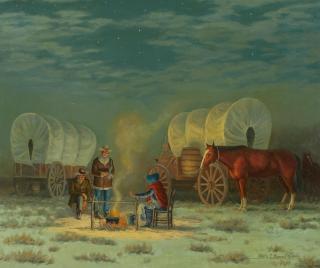 Melvin Warren - Wagon camp