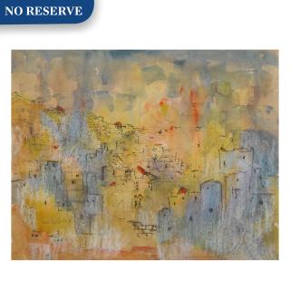 Menachem Helholz-Or - City with Coastline