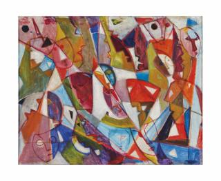 Menachem Helholz-Or - Face Composition II