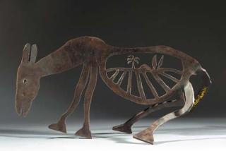 Menashe Kadishman - A horse