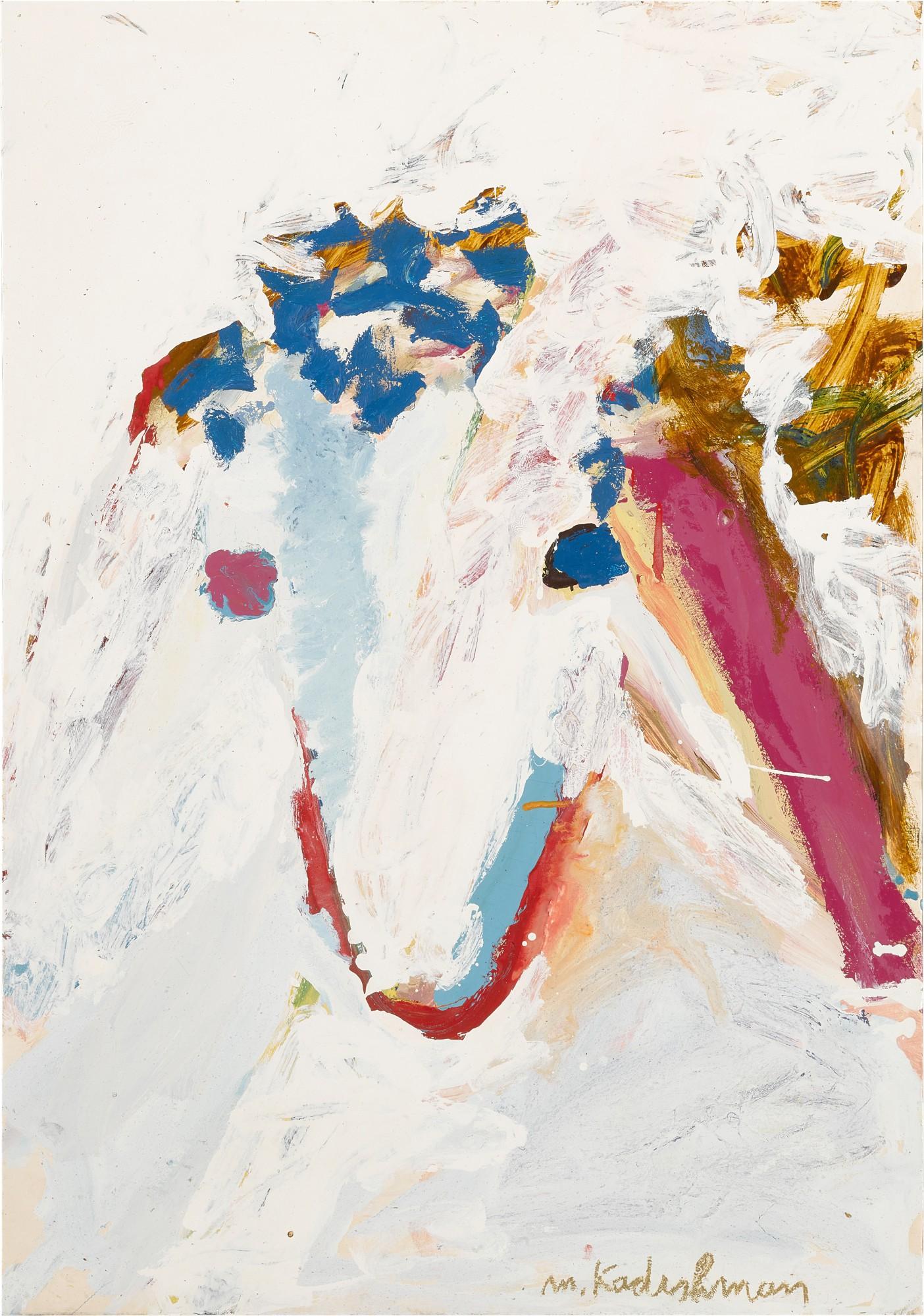 Menashe Kadishman - Untitled (Sheep\'s Head)