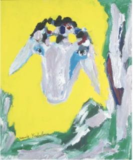 Menashe Kadishman - Untitled