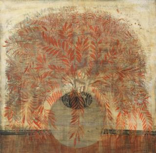 Merab Guramovich Abramishvili - Red flower