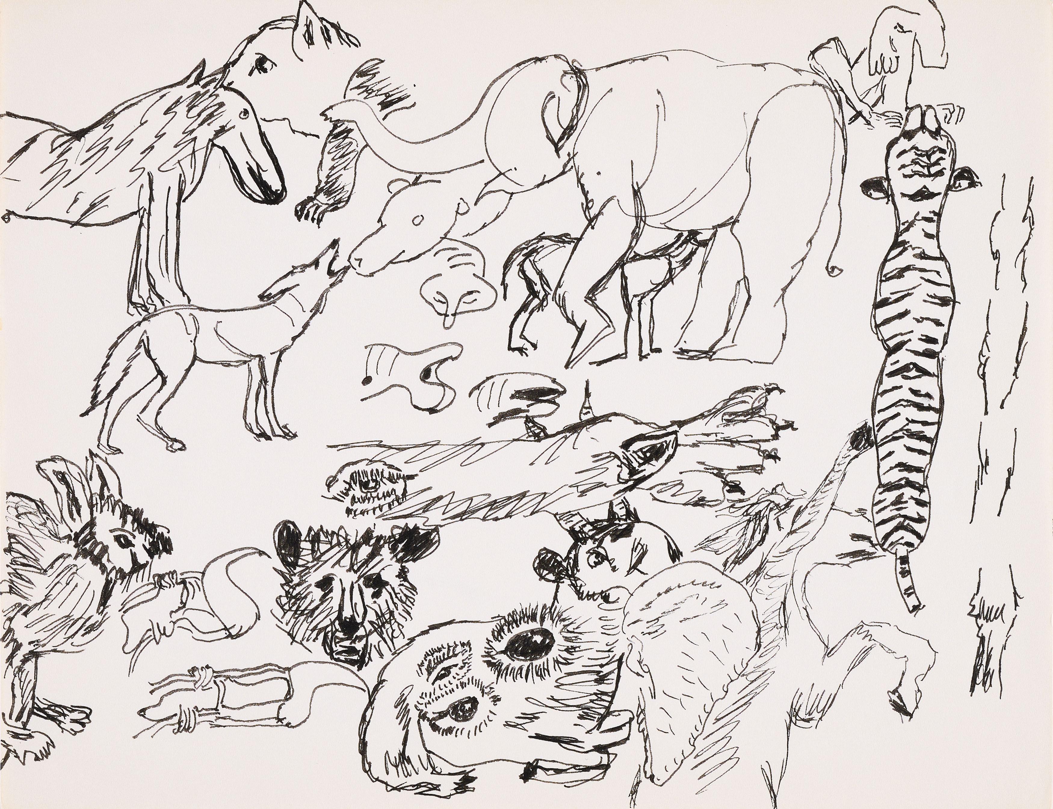 Merce Cunningham - Tierstudien.