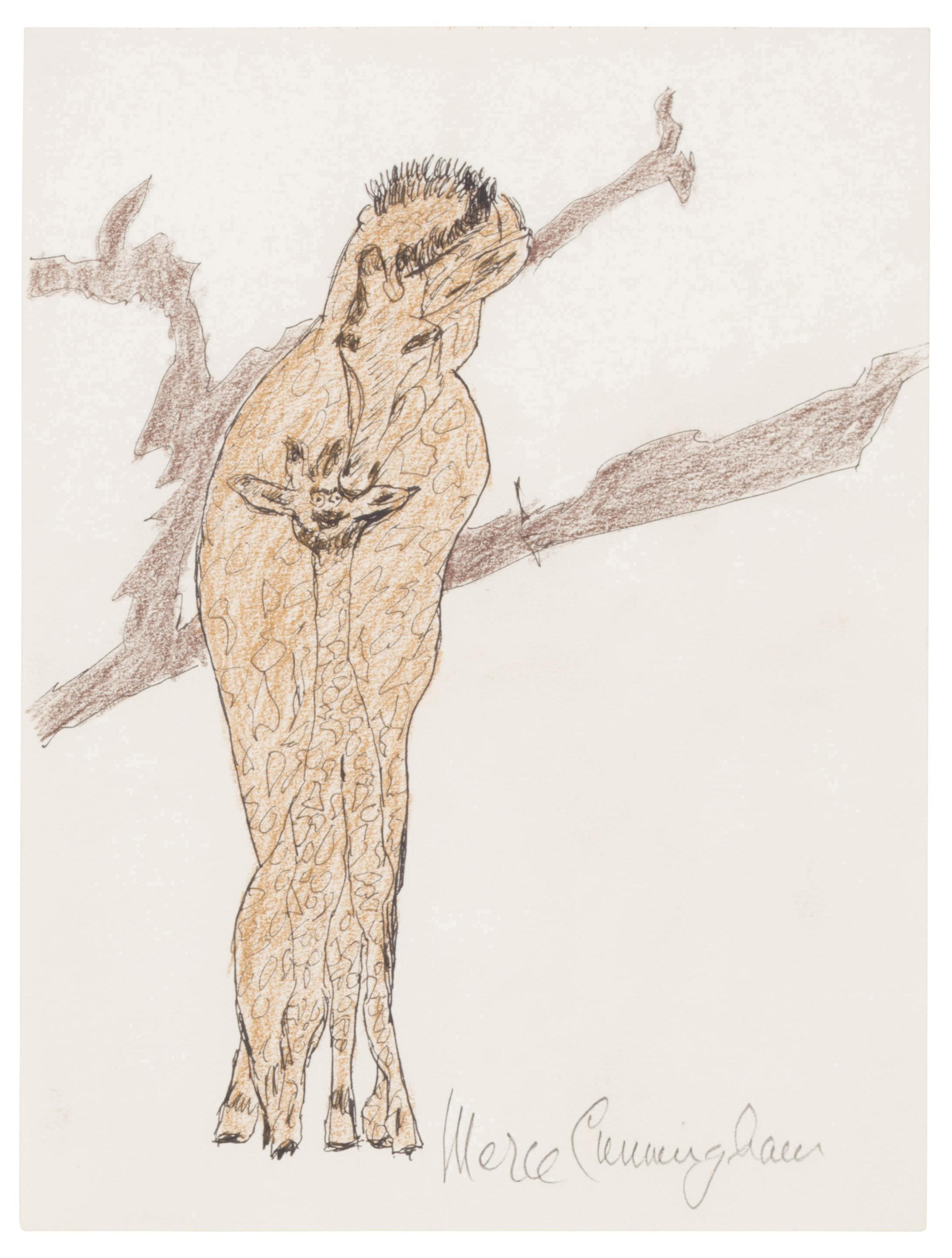 Merce Cunningham - Untitled (5/3/97 #4)