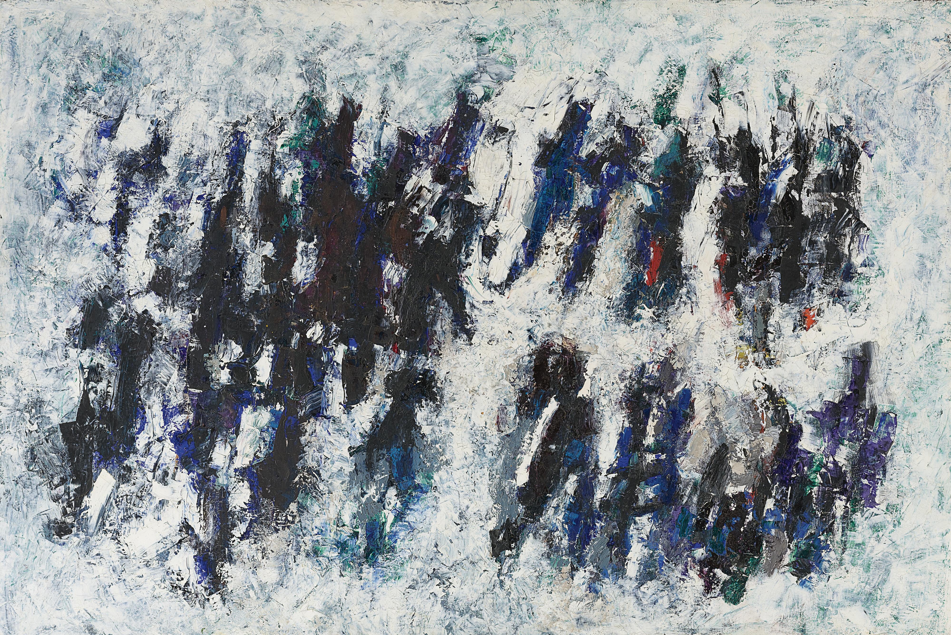 Mercedes Pardo - Sin Título (Azules Y Blancos)