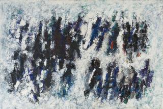 Mercedes Pardo - Sin Título (Azules Y Blancos)