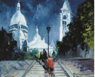 Merio Ameglio - Montmartre et Sacré-Coeur