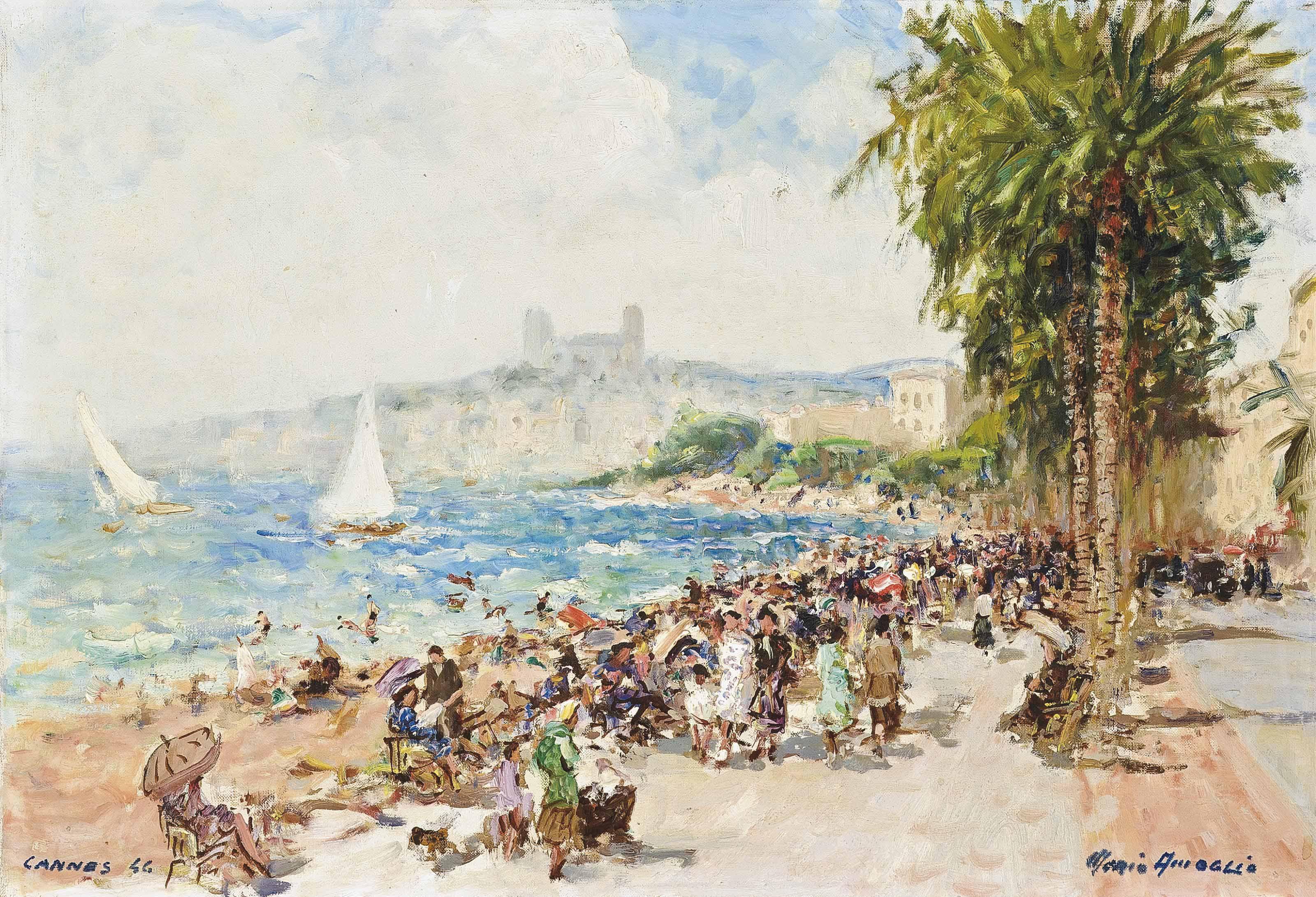 Merio Ameglio - Promenade à Cannes
