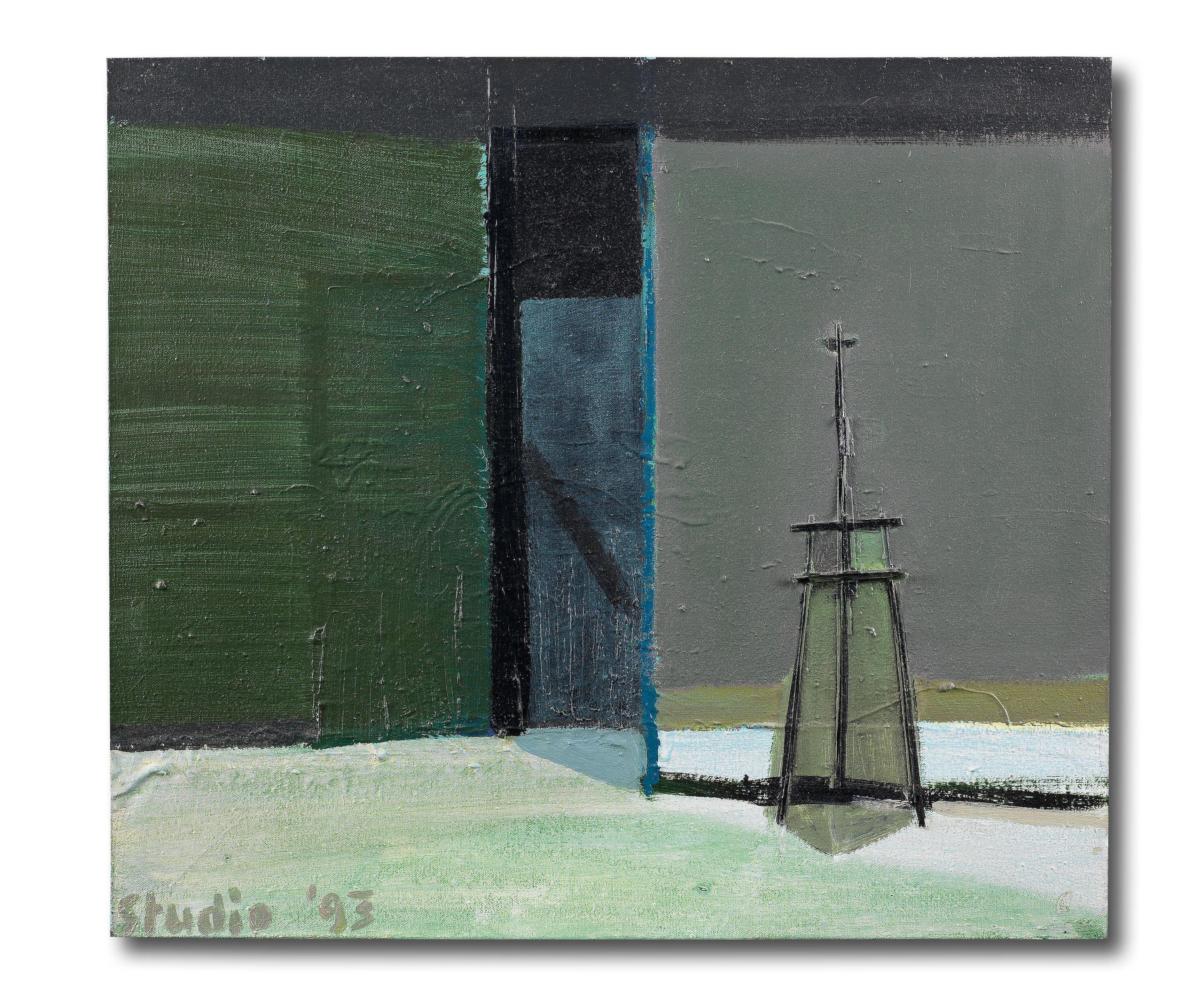 Merlin James - Easel Painting