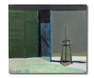 Merlin James - Easel Painting