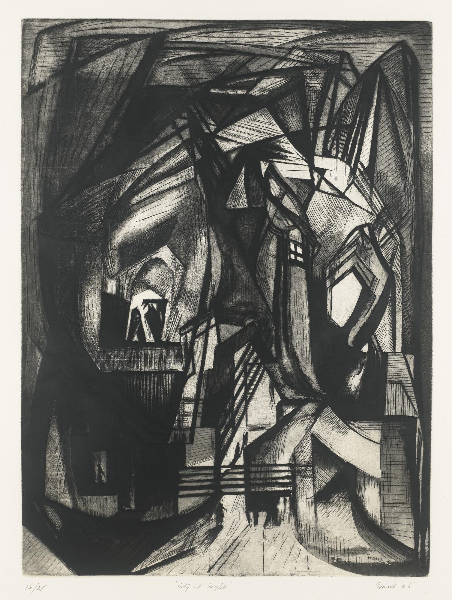 Merlyn Evans - City At Night