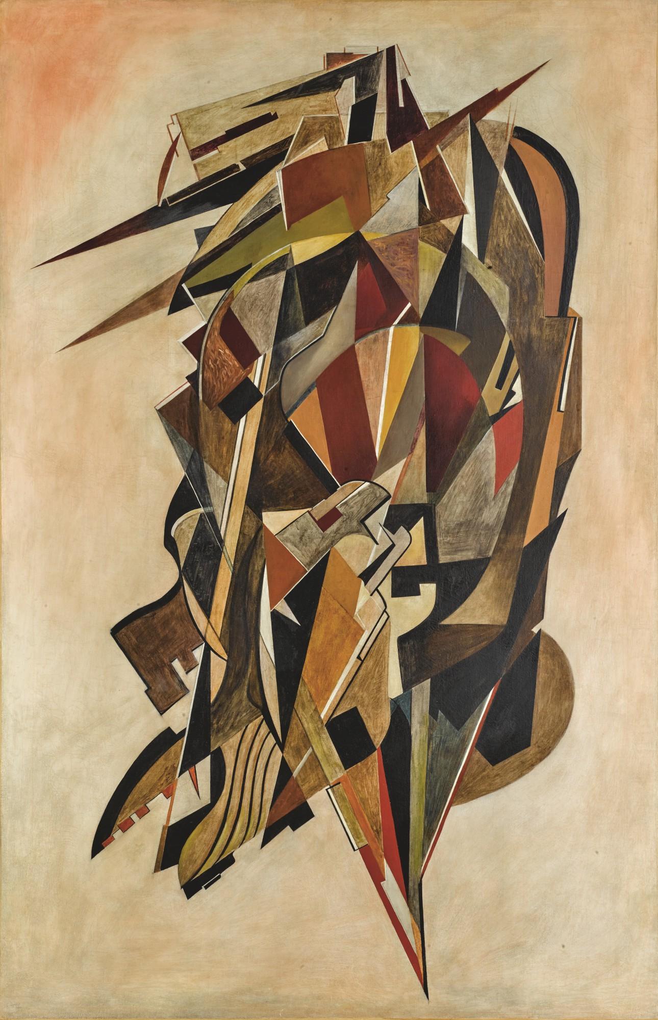 Merlyn Evans - Time King (Vertical Abstraction No. 2)