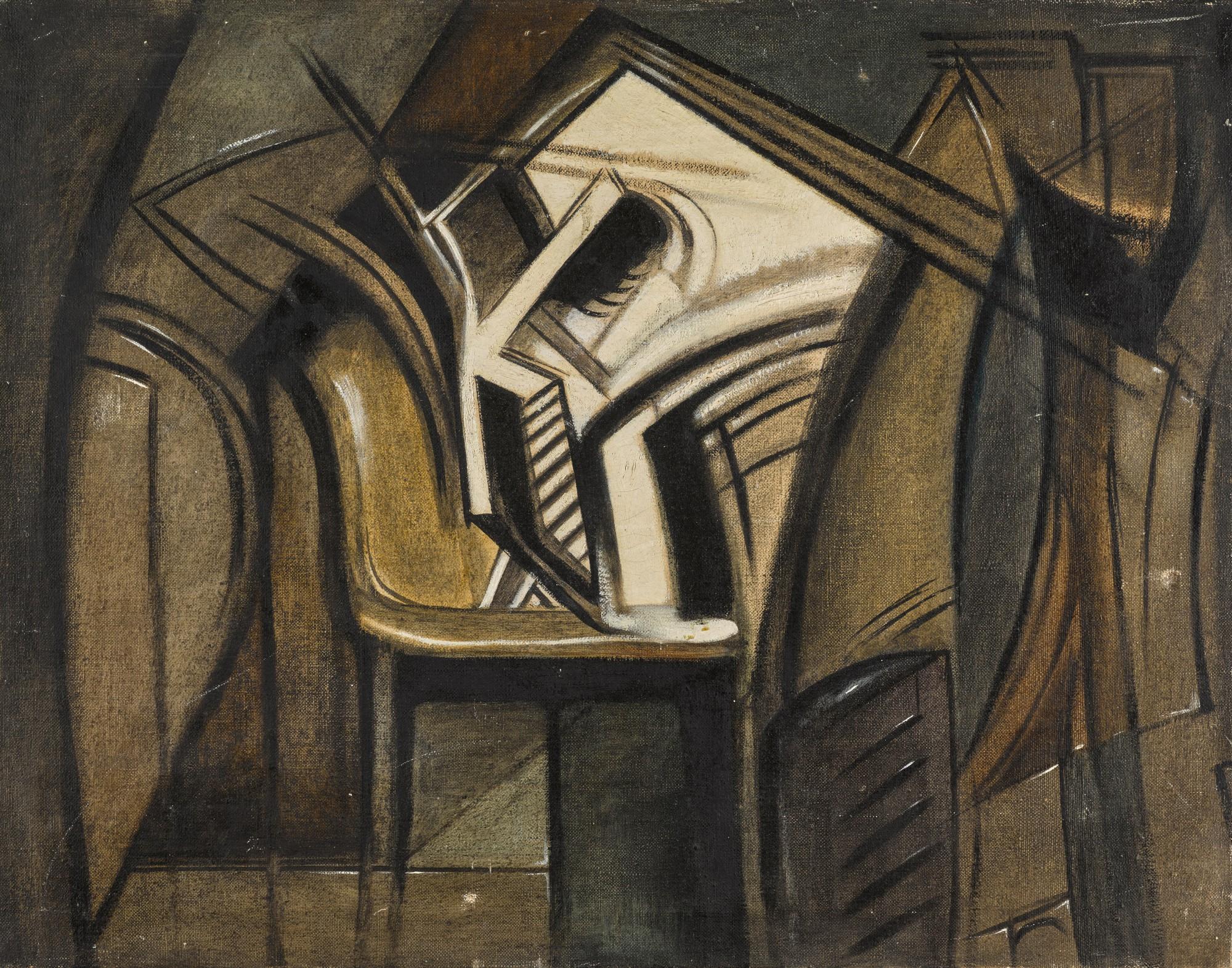 Merlyn Evans - Warehouse At Dusk