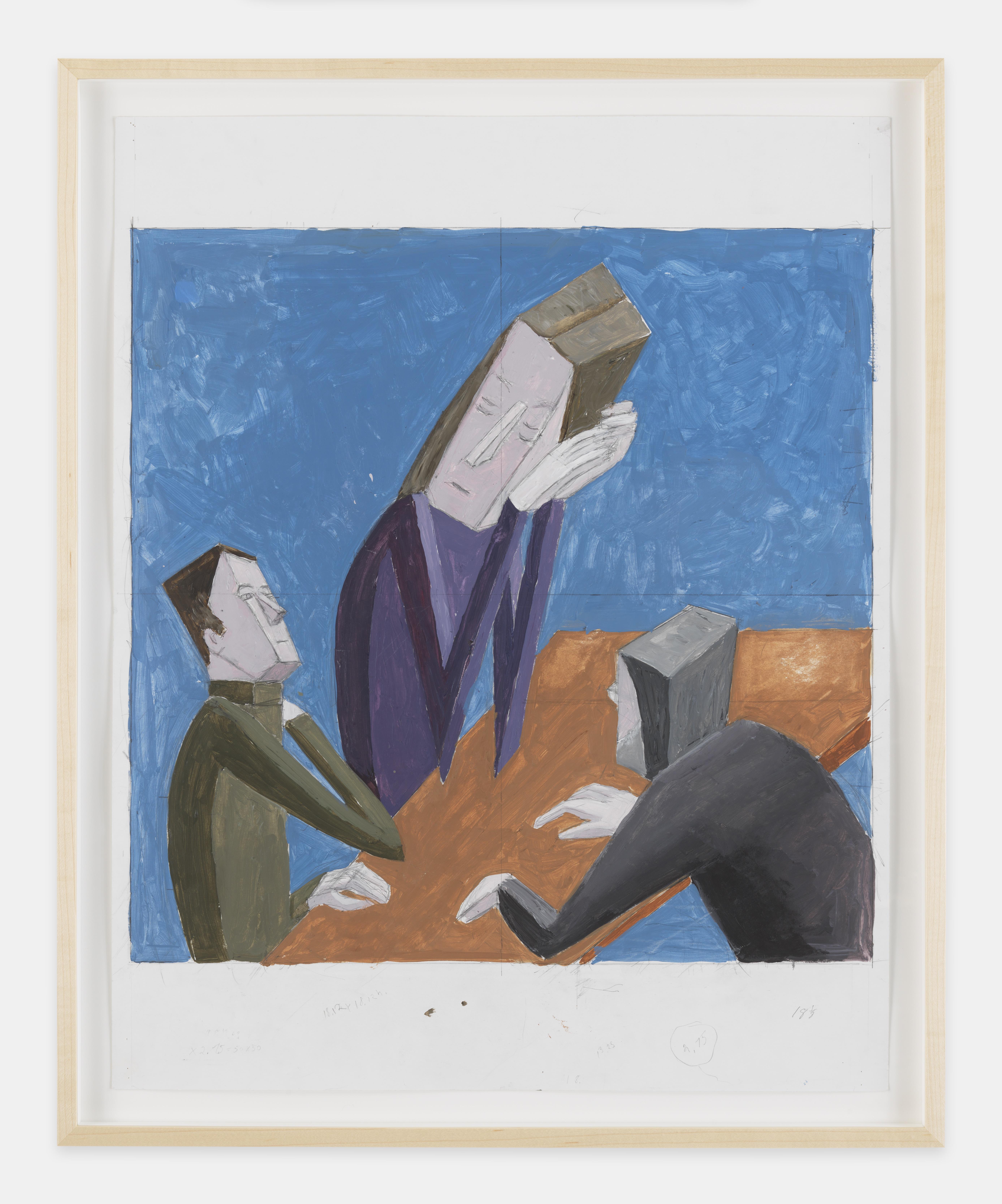 Mernet Larsen - Study for BarBQ