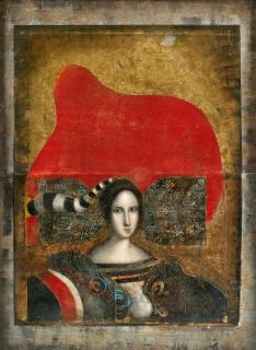 Mersad Berber - Ohne Titel (Damenportrait)