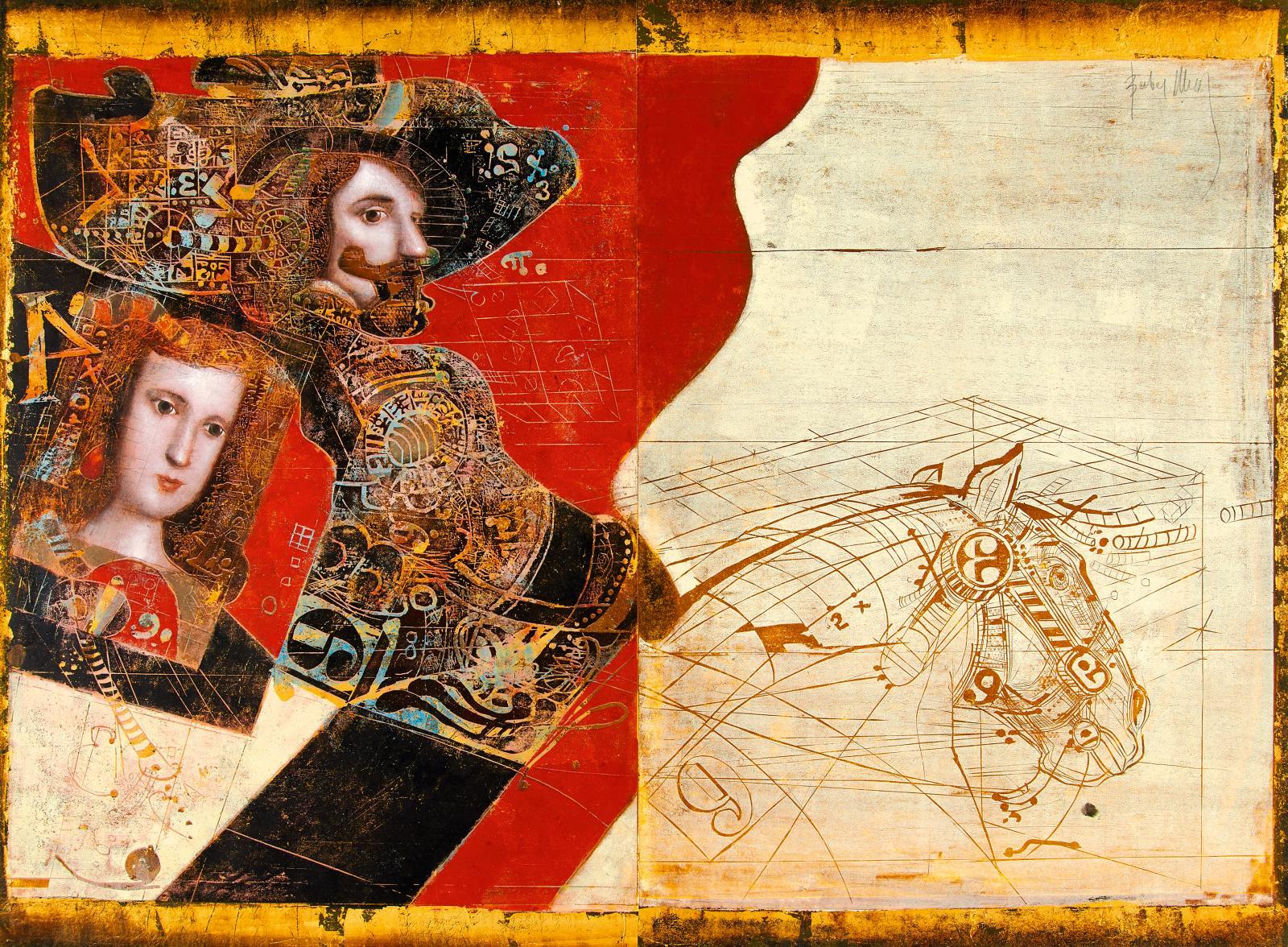 Mersad Berber - Ohne Titel (Hommage à Velázquez)