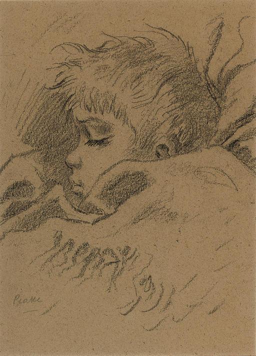Mervyn Peake - Boy Sleeping; The Artist\'S Son