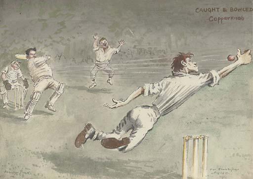 Mervyn Peake - Caught and Bowled Copperknob