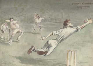 Mervyn Peake - Caught and Bowled Copperknob