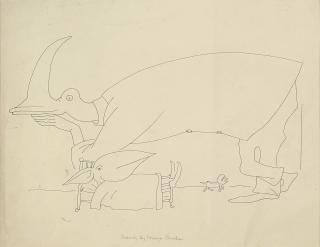 Mervyn Peake - Mystical beings