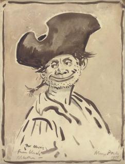 Mervyn Peake - Portrait of A Pirate