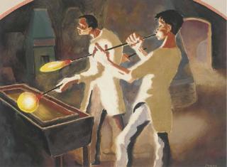 Mervyn Peake - The Glassblowers