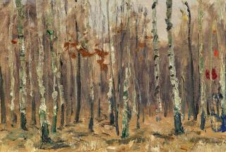 Miachael Gorstkin-Wywiorski - Birkenwald.