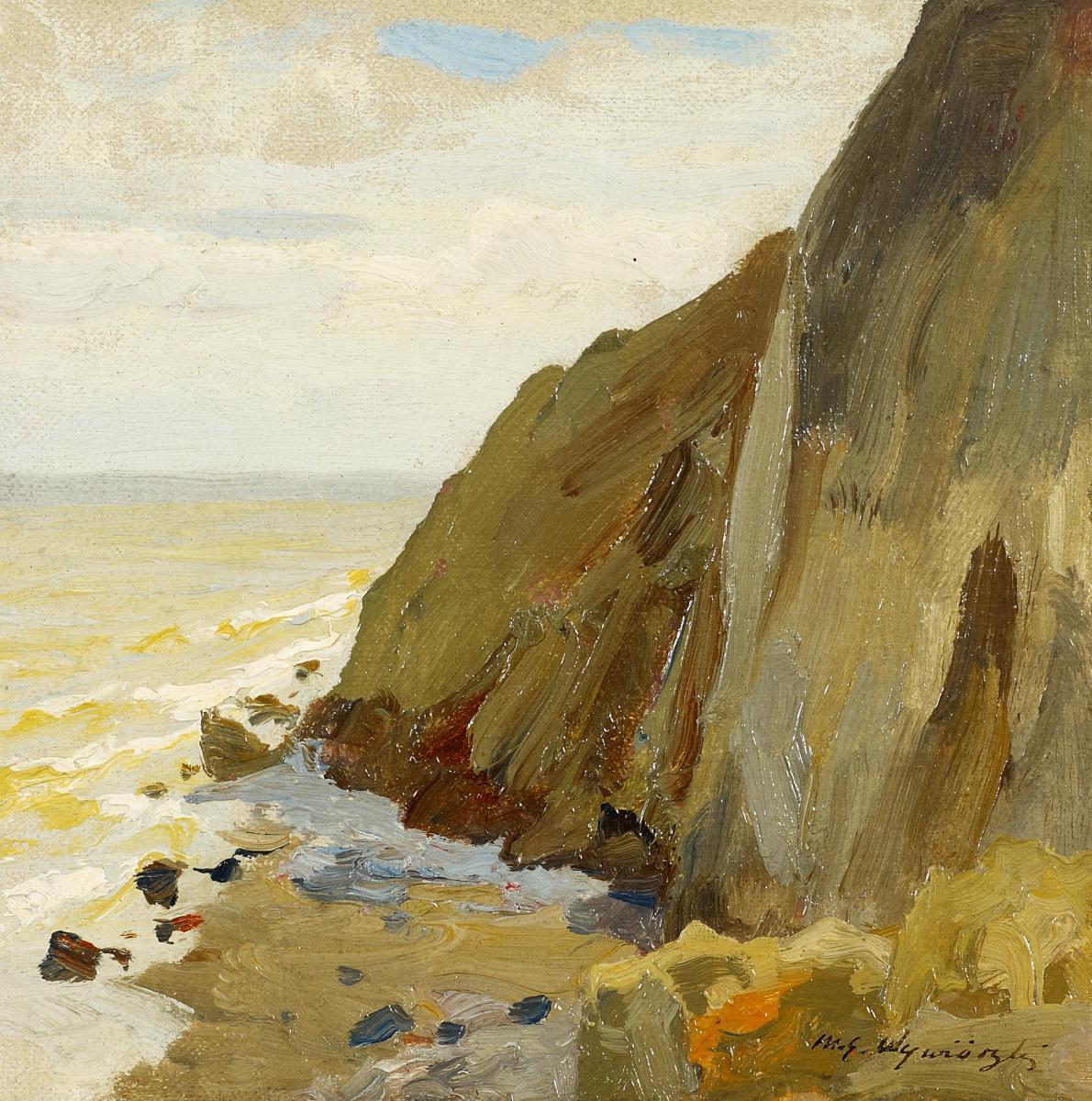 Miachael Gorstkin-Wywiorski - Steilküste auf Rügen/Hiddensee