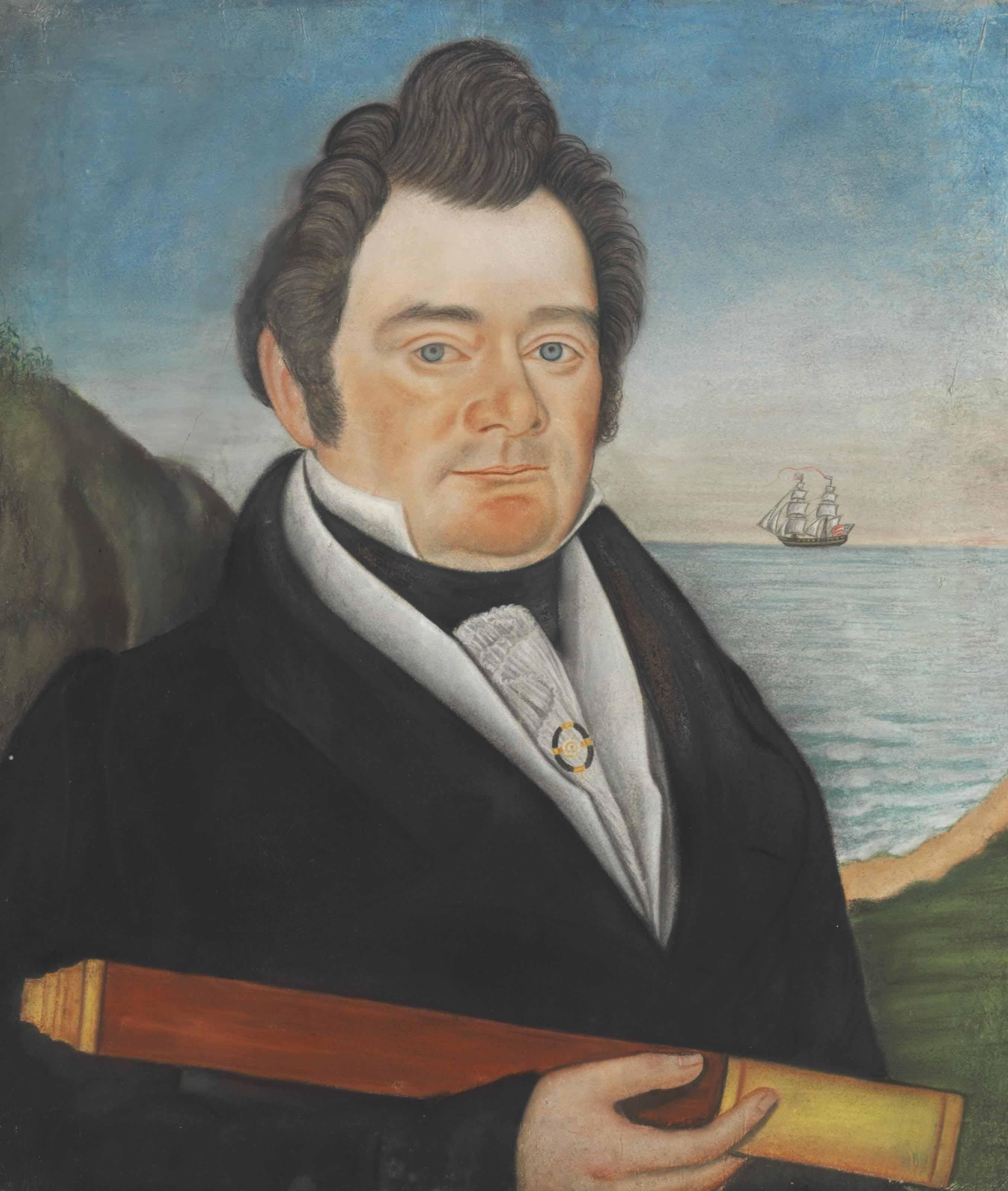 Micah Williams - Portrait Of A Ship Master