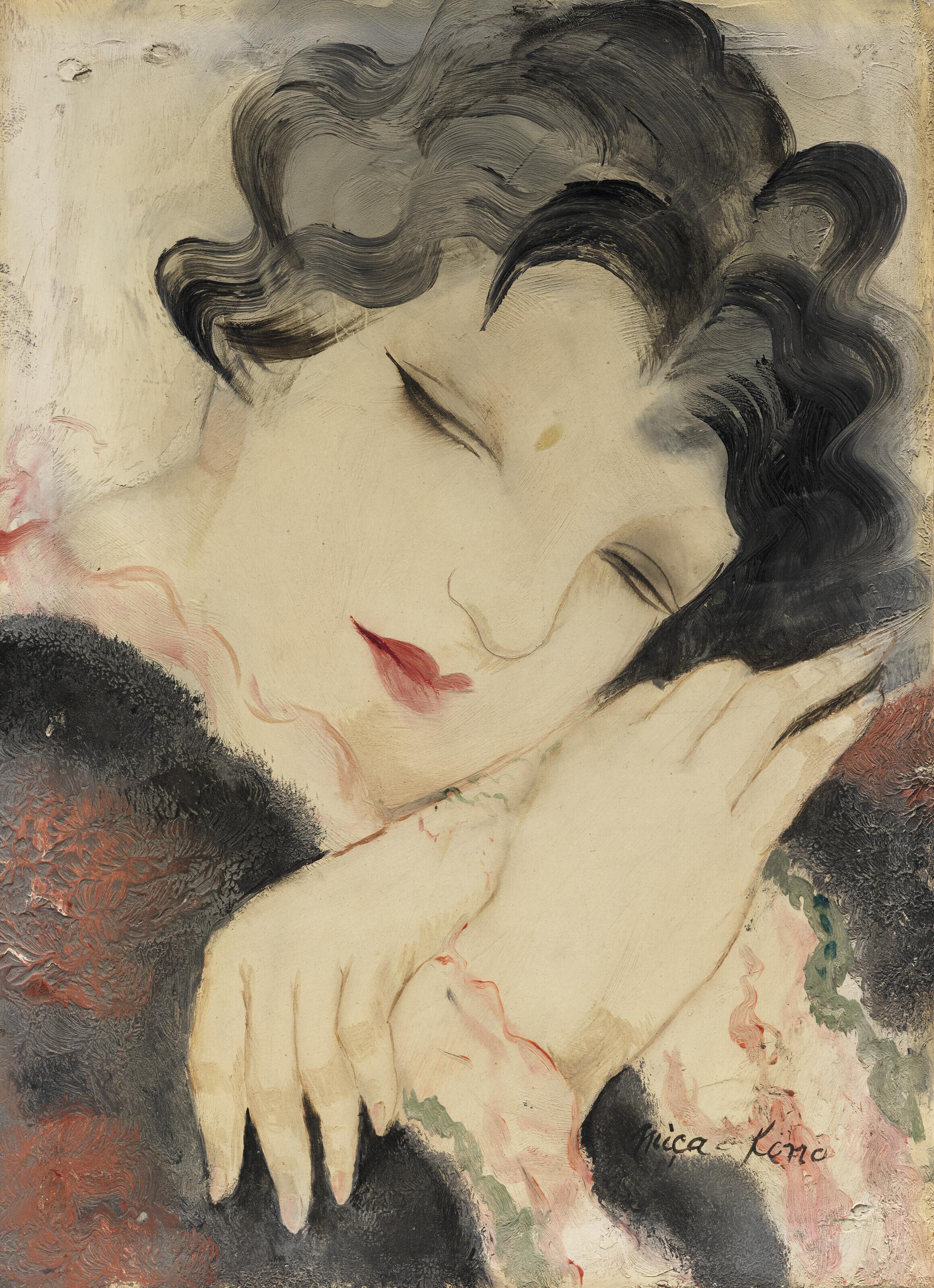 Micao Kono - Femme endormie