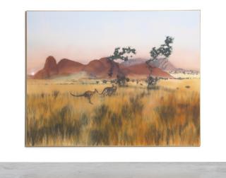 Michael Andrews - Near Malu Kata Evening, Katatjuta (The Olgas)