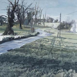 Michael Andrews - Sax A.D. 832 - Second Painting